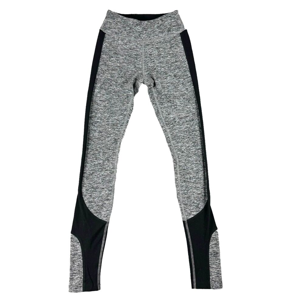 Beyond Yoga Leggings Womens Extra Small Gray Stretch Above The Curve Long Pants